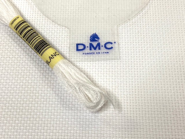 DMC Premium Aida 18cts/inch สี BLANC
