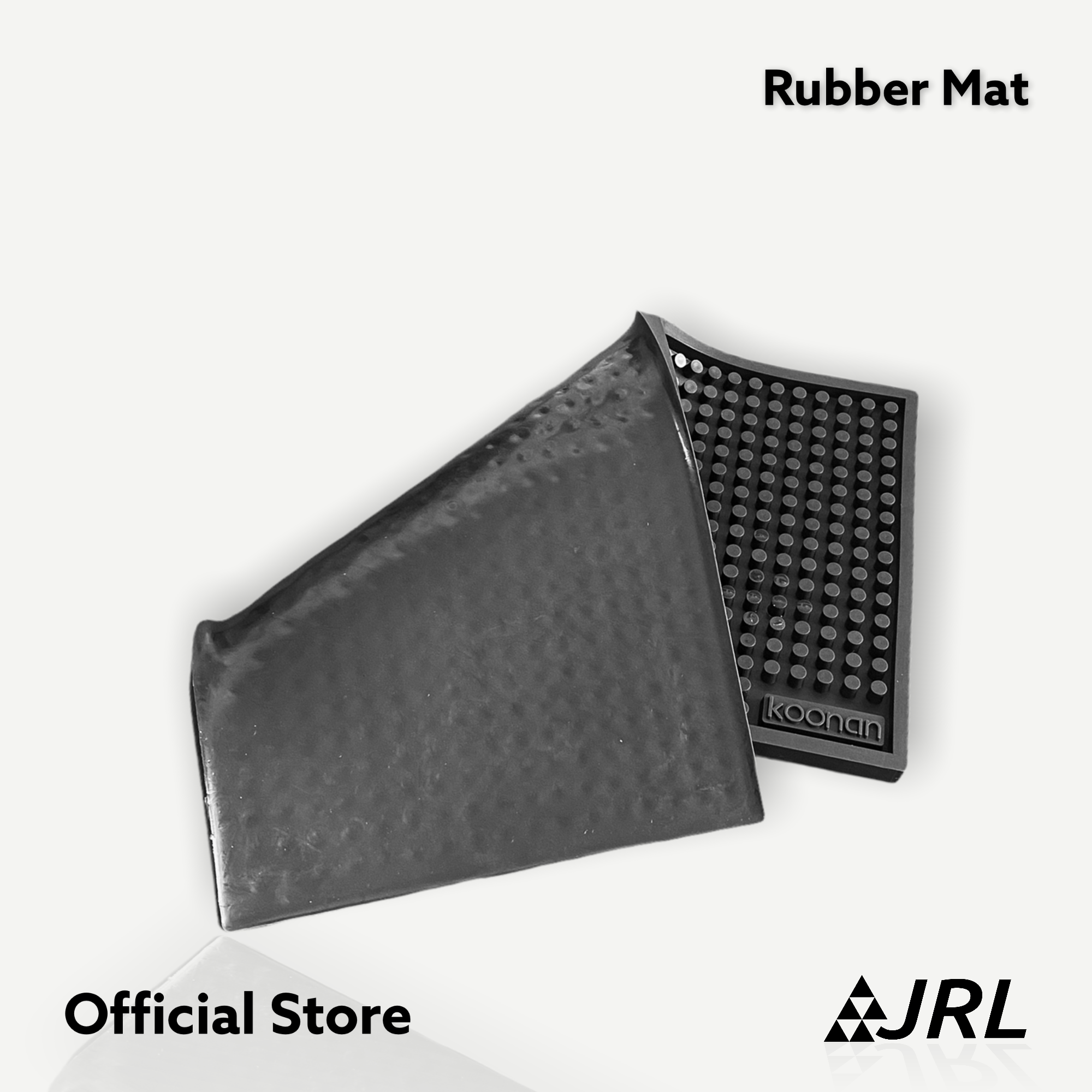 JRL ยางรองแก้ว แก้วตวง อุปกรณ์บาร์ 15x30 cm (สีดำ)