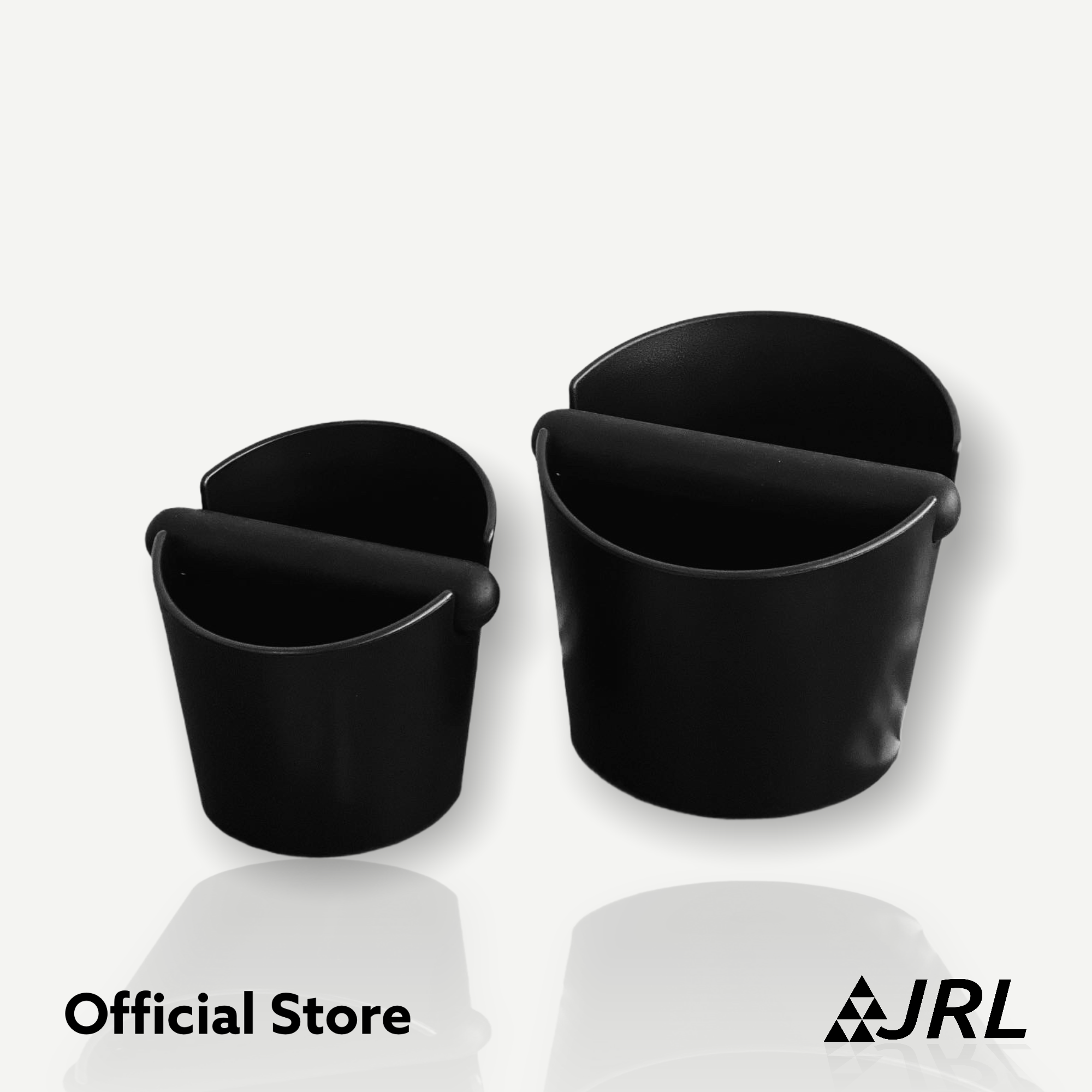 JRL ที่เคาะกากกาแฟ ฐานกลม ไซส์ จิ๋ว/กลาง (สีดำ)