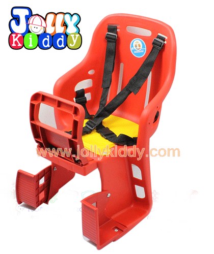 C10161 เก้าอี้นั่งเด็กสำหรับติดตั้งซ้อนท้ายที่นั่งหลังรถจักยาน สีแดง
