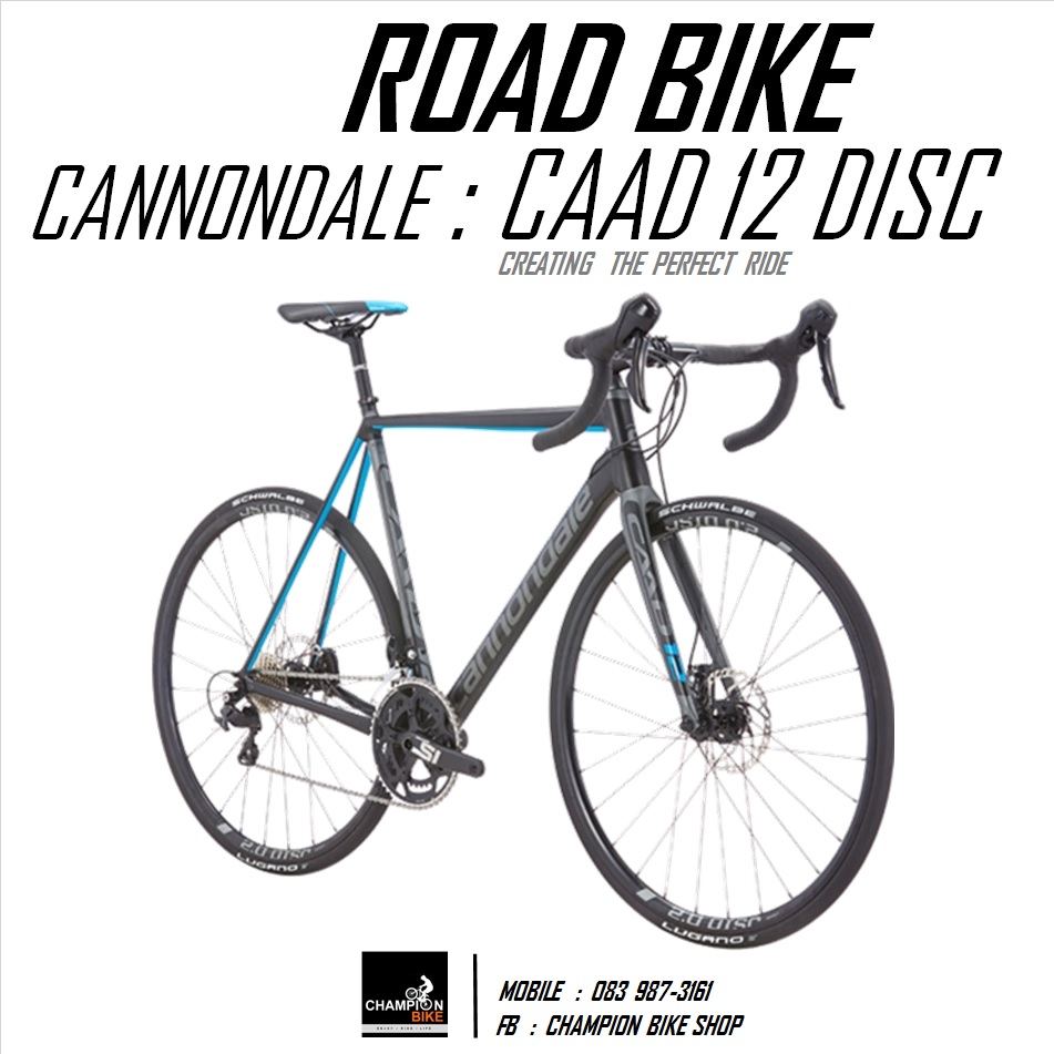 จักรยานเสือหมอบ CANNONDALE : CAAD12 DISC - 2016 ROAD BIKE