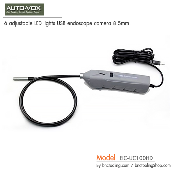 AUTO-VOX,6 adjustable LED lights USB endoscope camera 8.5mm,EIC-UC100HD