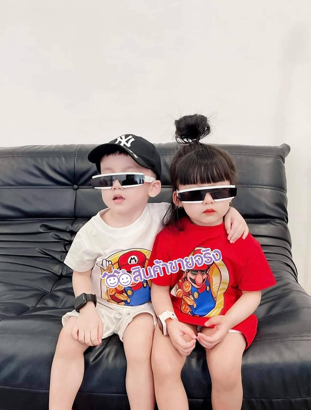 💜พร้อมส่ง💜ชุดเด็กผู้หญิง/ แว่นยอดฮิต