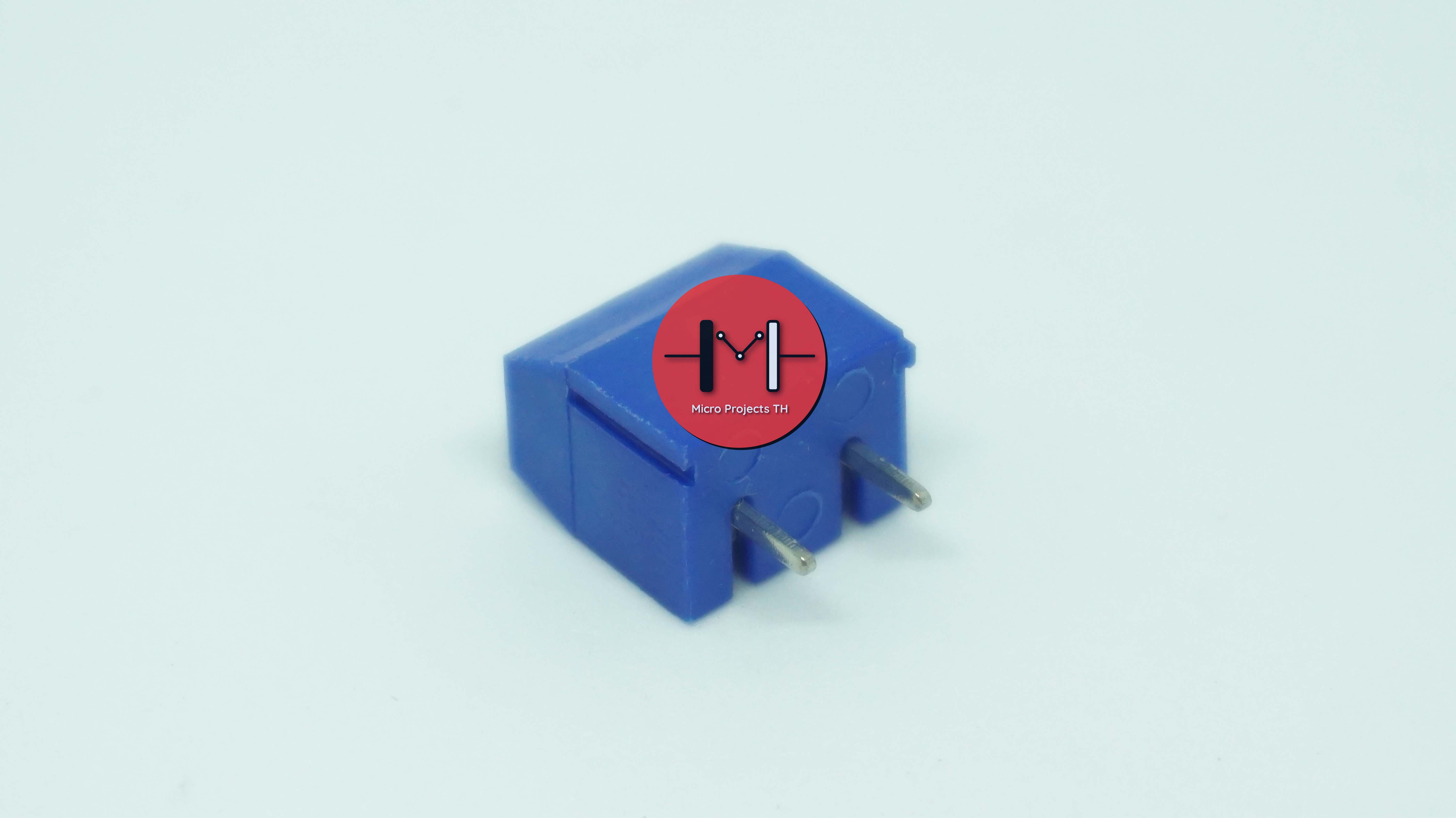 Screw Terminal Block KF301-2P สีน้ำเงิน Connector 5mm 16A 300V