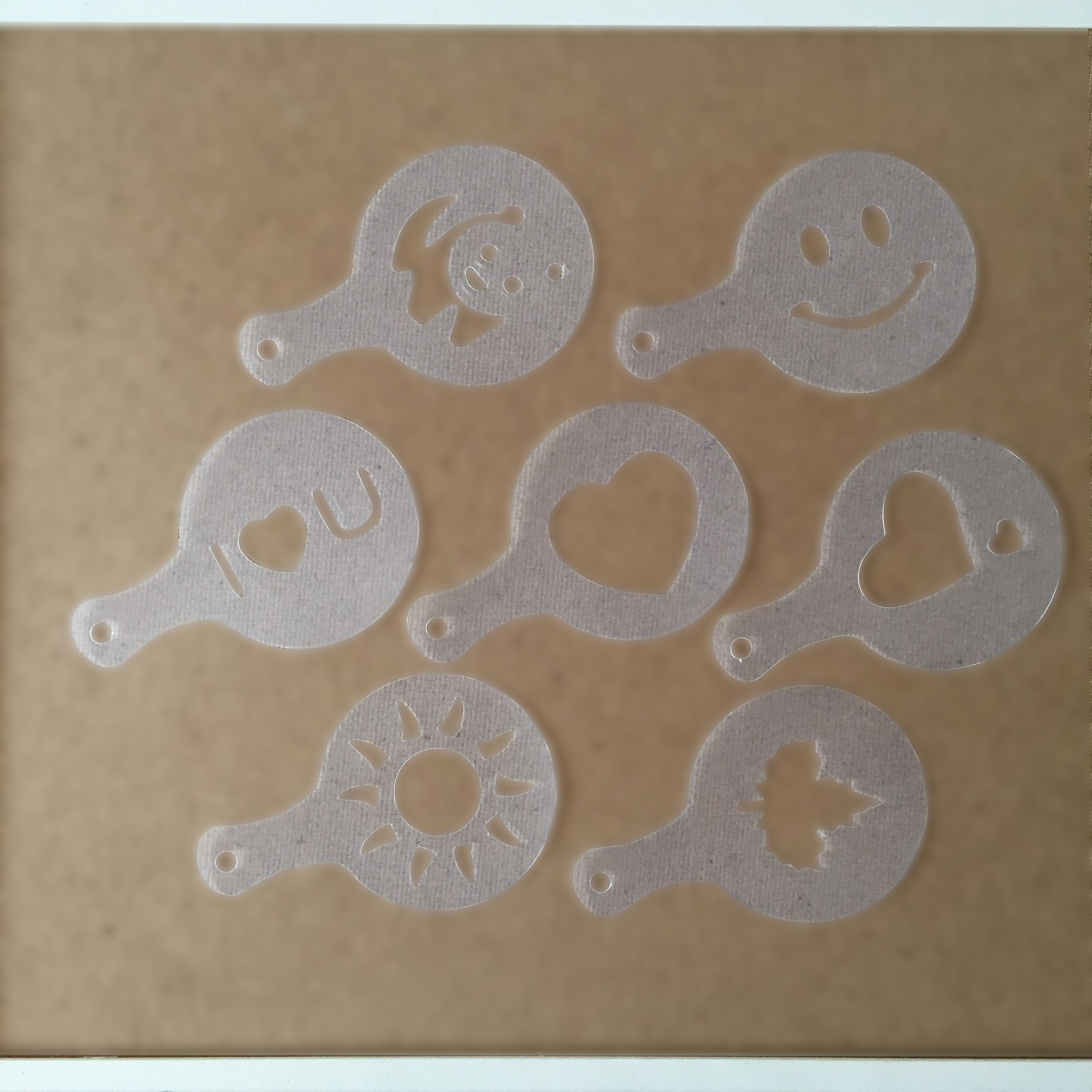 PP ทำลายลาเต้อาร์ท (สีใส)