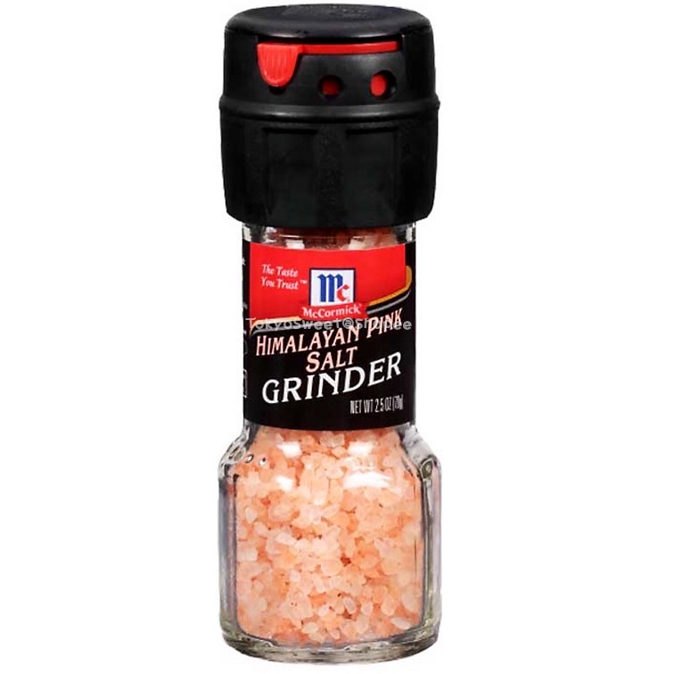 McCormick แม็คคอร์มิคเกลือหิมาลายันบริโภคไม่เสริมไอโอดีนแบบขวดฝาบด 70กรัม