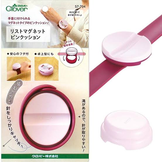 Clover แม่เหล็กเก็บเข็ม ใส่ข้อมือพร้อมฝาปิด (57-704)