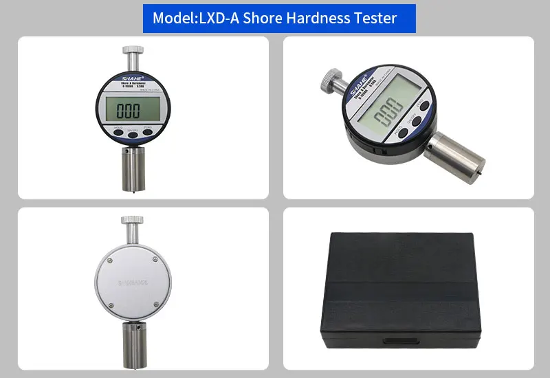 เครื่องทดสอบความแข็งยางแบบพกพา,SHAHE LXD-A/C/D Digital Shore Hardness Tester, A C D Hardness Test Gauge, Portable Hardness Tester,