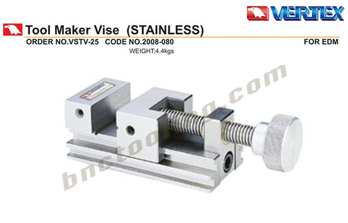 VERTEX,Tool Maker Vise (STAINLESS),VSTV-25