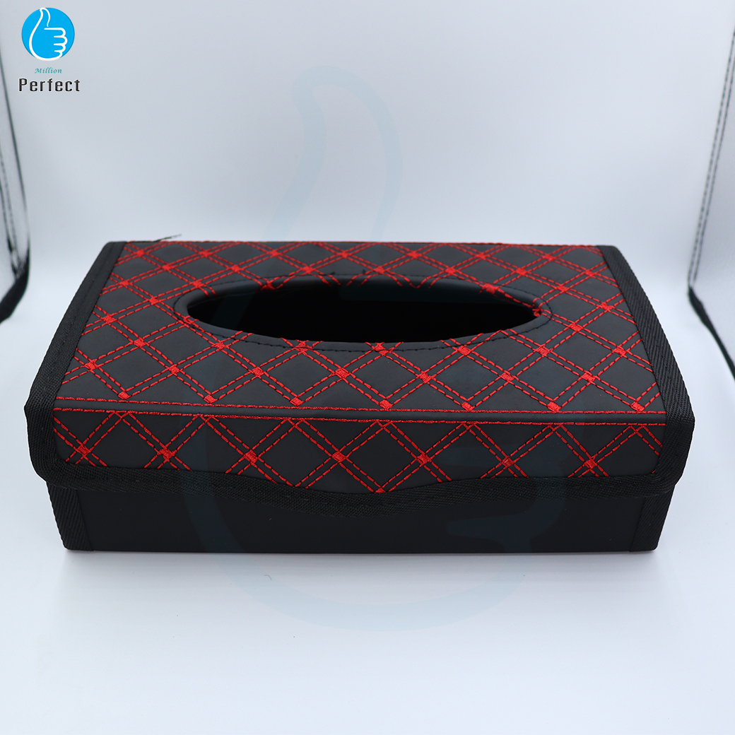 กล่องใส่ทิชชู่ในรถยนต์ ที่ใส่กระดาษทิชชู่ในรถ กล่องใส่กระดาษทิชชู่ Car Tissue Box รุ่น BY-162