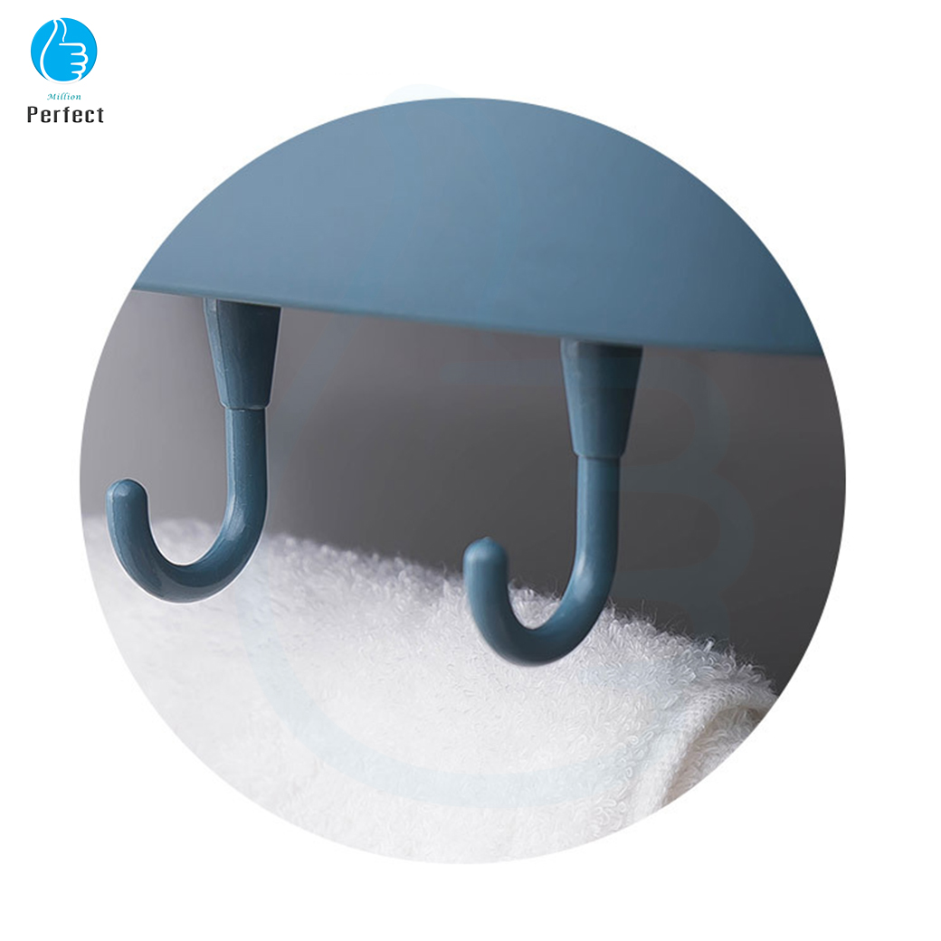 ชั้นวางของในห้องน้ำ ชั้นแขวนผนัง ชั้นเก็บของในห้องน้ำ ไม่ต้องเจาะผนังห้องน้ำ รุ่น Bathroom shelf 05