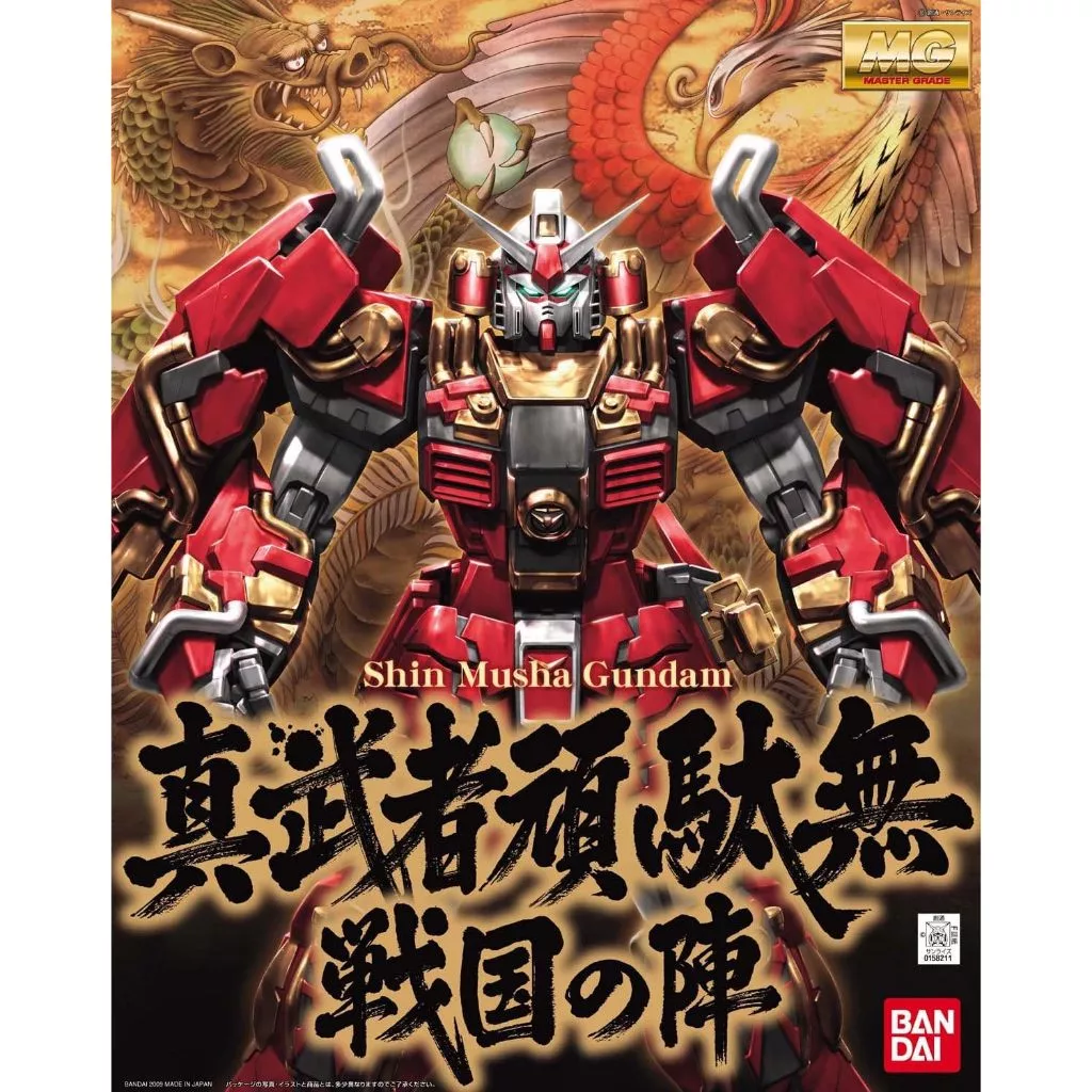 Bandai MG 1/100 Shin Musha Gundam Sengoku No Jin 4573102672292 B1