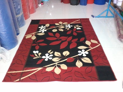 พรมแต่งห้อง งานดีไซด์ สไตล์modern ขนาด 1.60 x 2.10m.