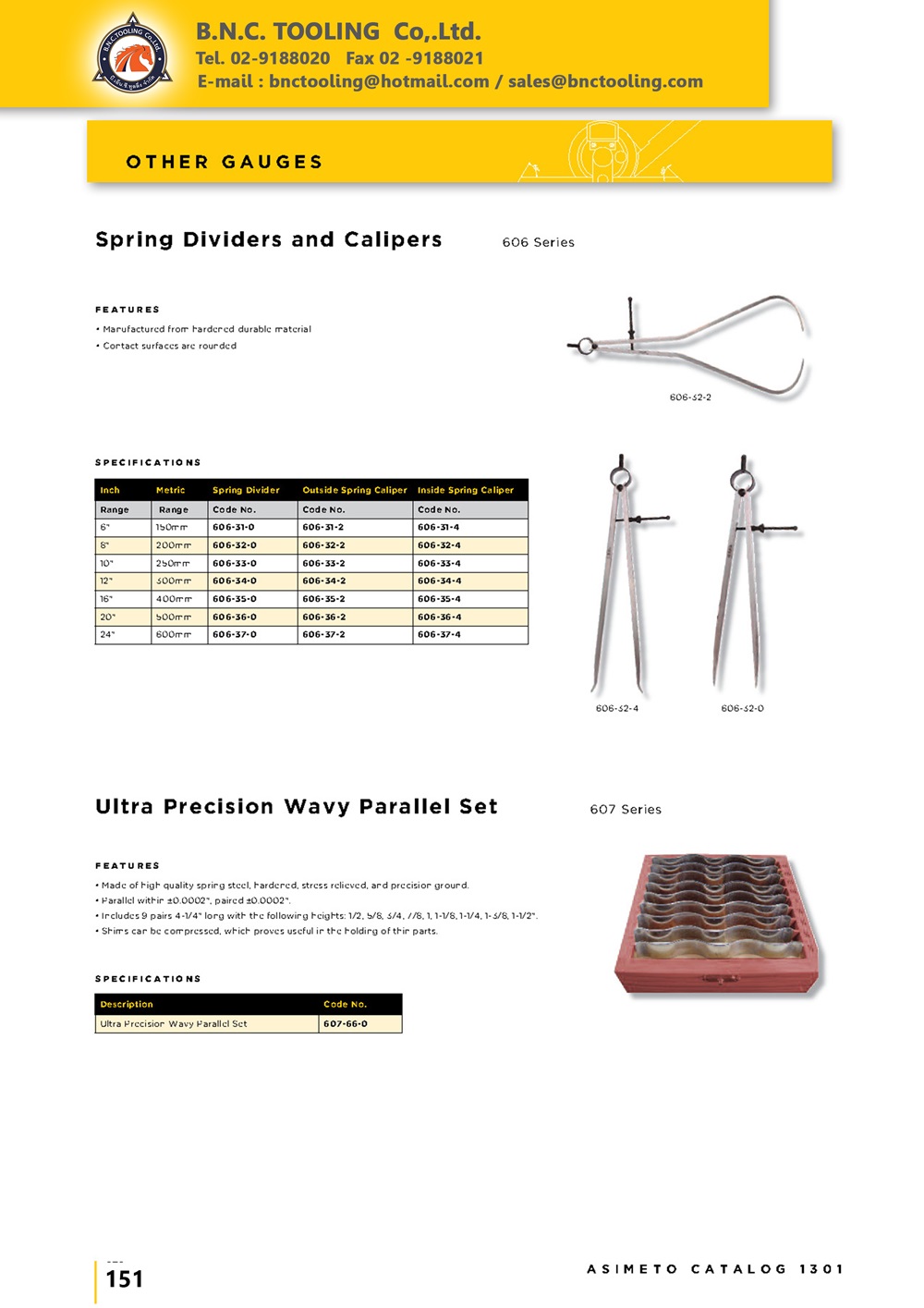 ASIMETO,P151,Spring Dividers and Calipers,606-31-4