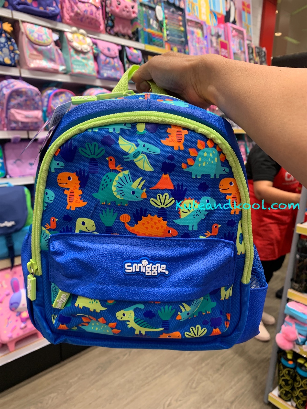 เป้ 10" SMIGGLE TEENY TINY -Glide.- blue