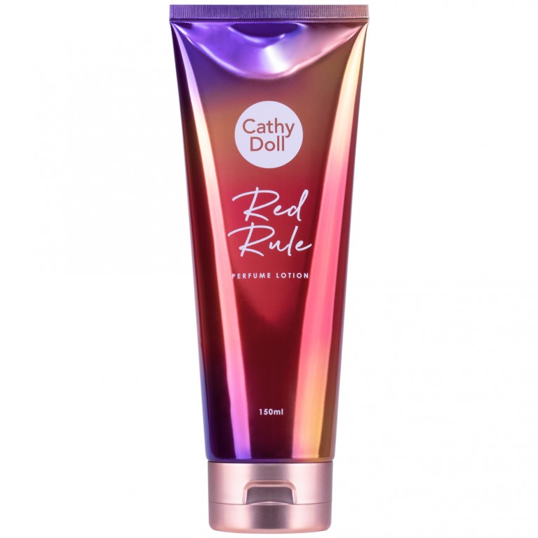 Cathy Doll Red Rule Perfume Lotion โลชั่นน้ำหอม เคที่ดอลล์ เรดรูลเพอร์ฟูมโลชั่น แบบหลอด ขนาด 150 ml.