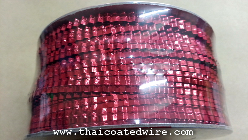 ลวดหยัก ลวดฟอยล์ ลวดรัดปากถุง ลวดกิฟต์ช็อป ริบบิ้นลวด