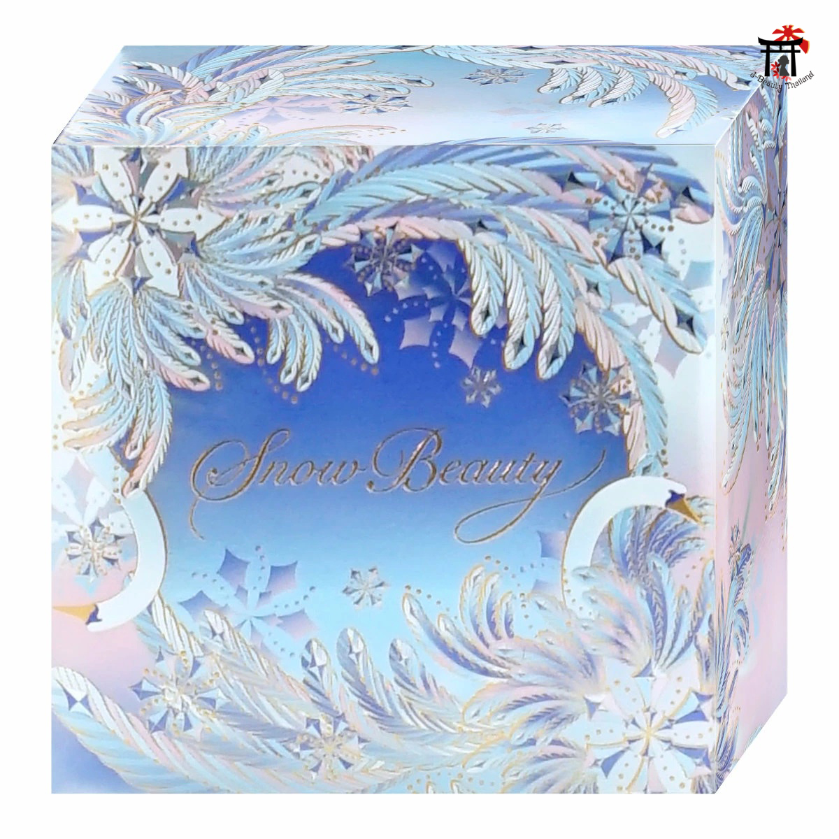 Shiseido Snow Beauty Skincare Powder รุ่น 2025 เซ็ตเล็ก แป้งสกินแคร์อัดแข็ง บำรุงผิวหน้าตลอด 24 ชม. การันตีด้วยรางวัล Cosme อันดับ1