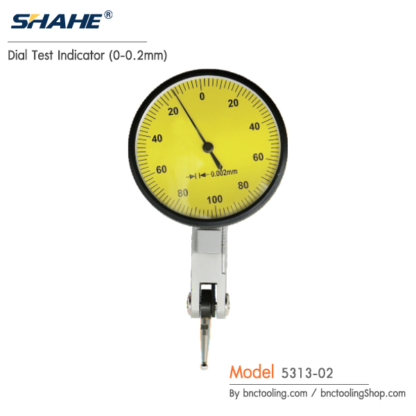 SHAHE,Dial Test Indicator (0-0.2mm),5313-02