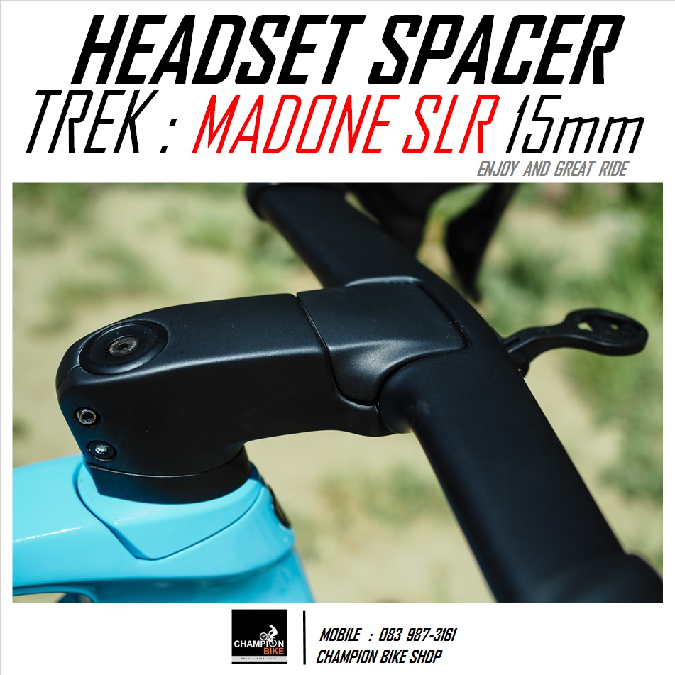 แหวนรองคอTREK MADONE SLR (GEN 6) หนา 15mm HEADSET SPACER CARBON FOR INTEGRATED HANDLEBAR