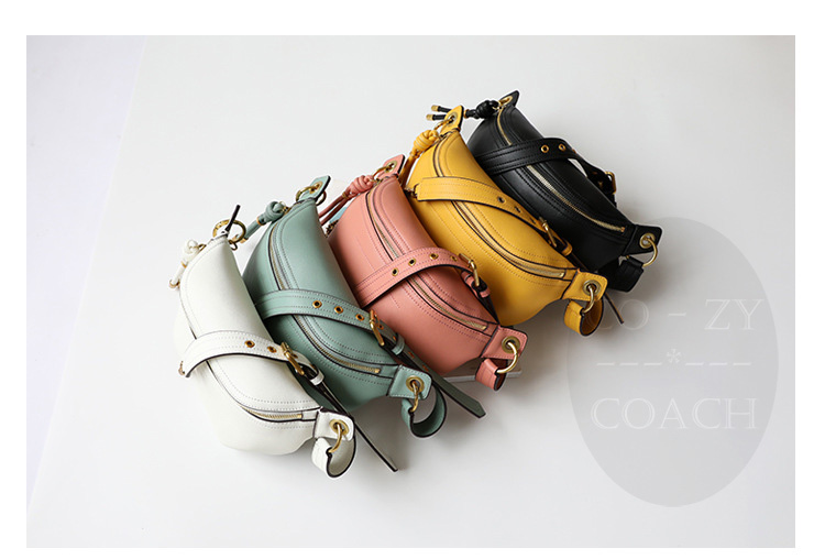 กระเป๋าหนังวัวแท้ COZY GVY belt bag