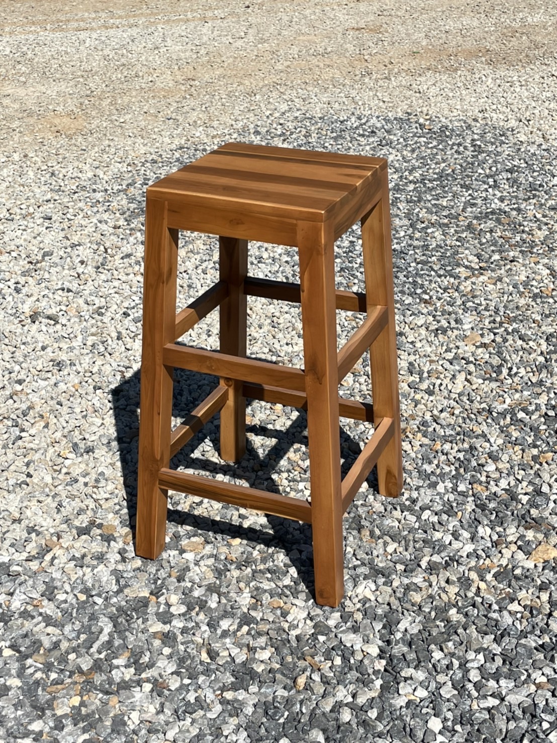 เก้าอี้ Stool สูงแบบสี่เหลี่ยม