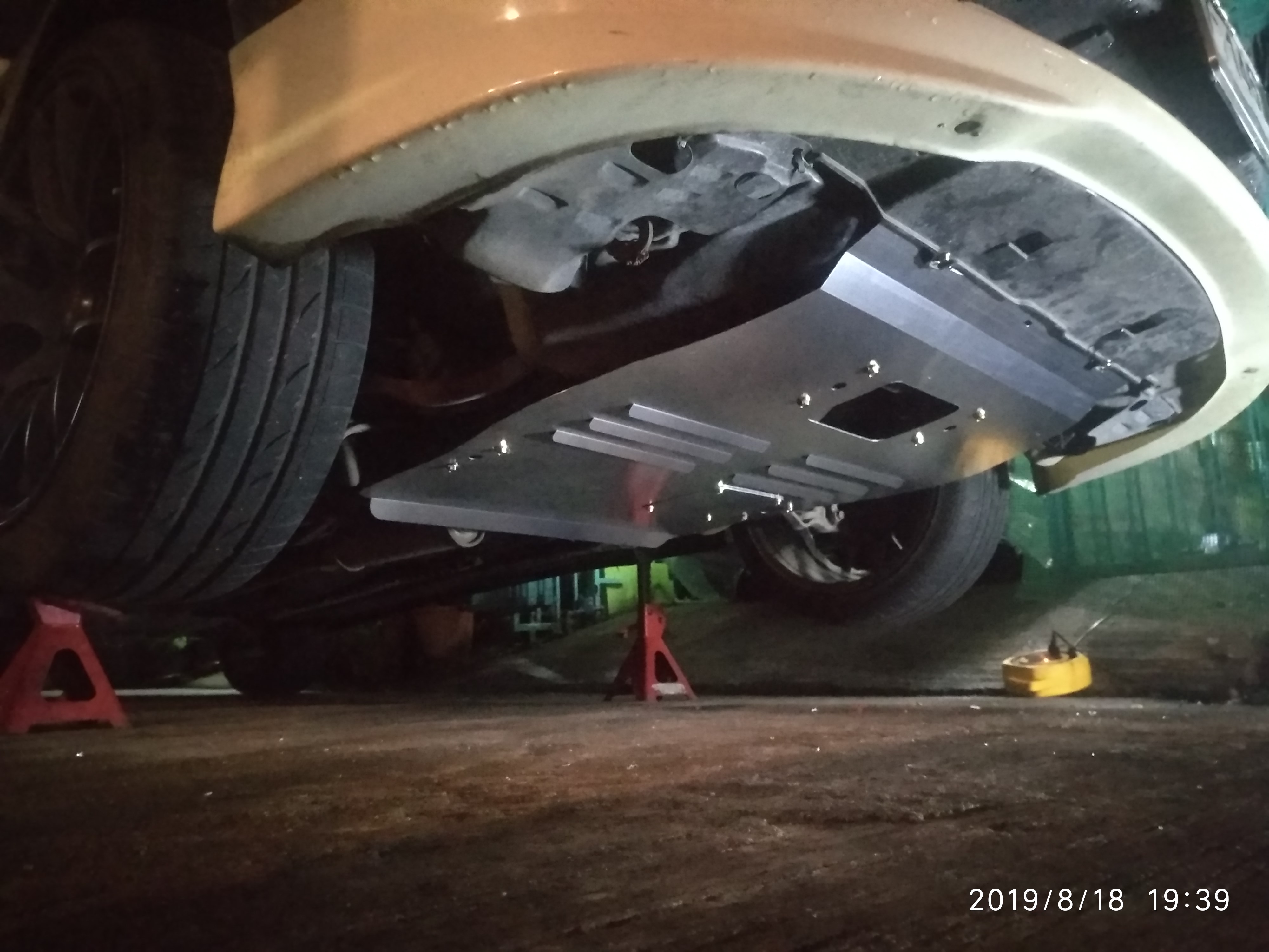 แผ่นปิดใต้ห้องเครื่องอลูมิเนียม Honda Accord G6 Raceplate_Undertray