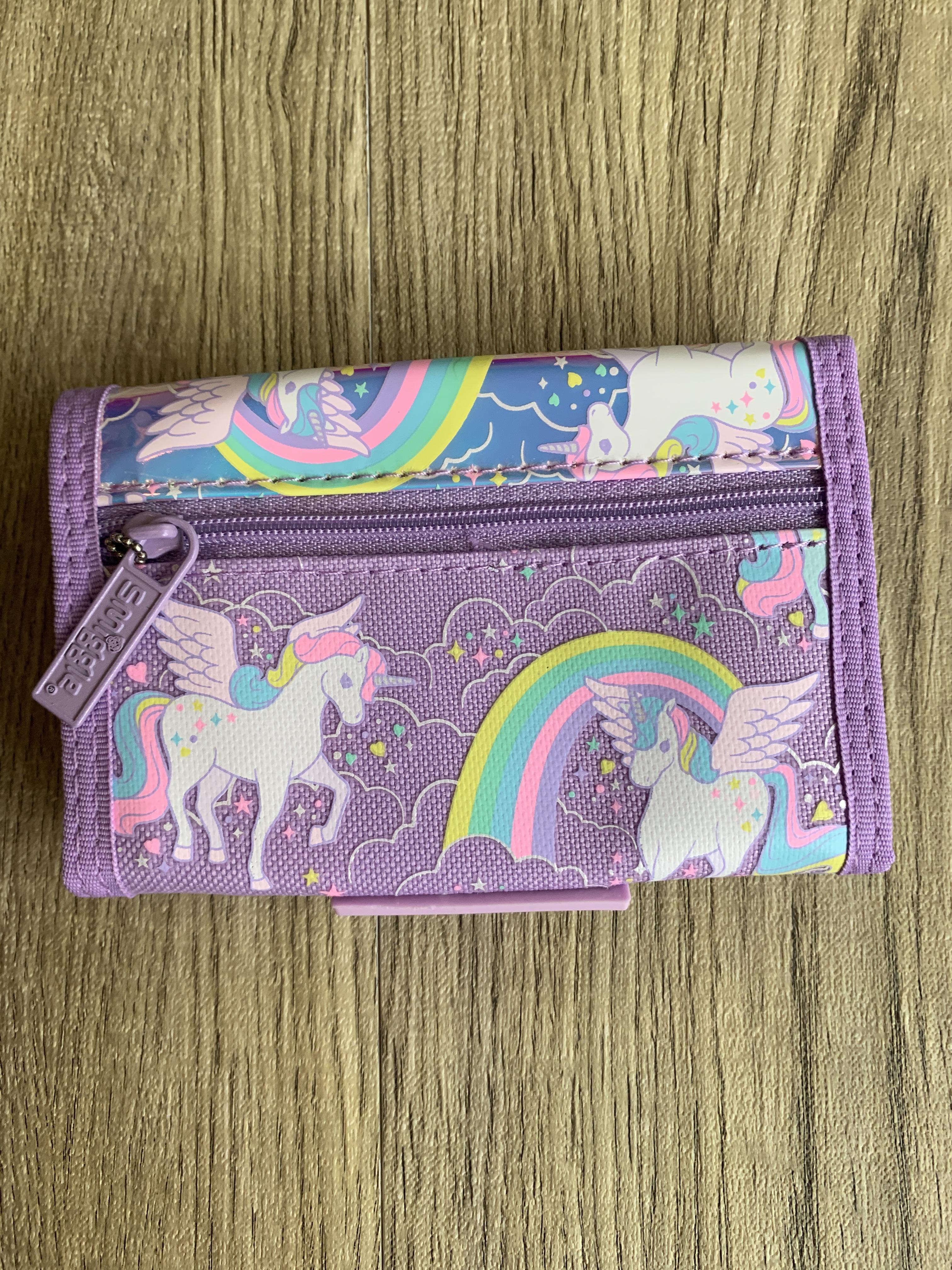 กระเป๋าตัง ไม่มีสาย Smiggle Wallet - beyond- lilac
