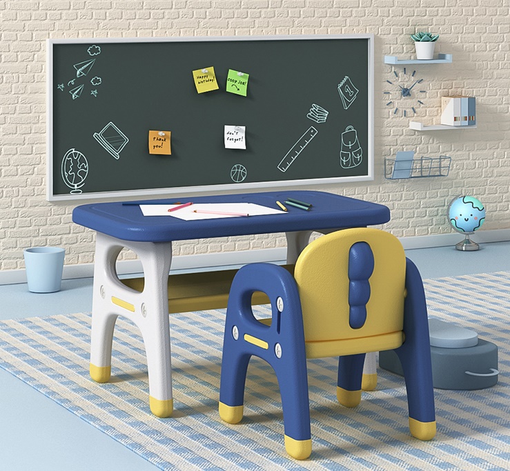 โต๊ะกิจกรรมเด็กเล็ก เขียนหนังสือ ทานข้าว เล่นเกมส์ (Good Learning)