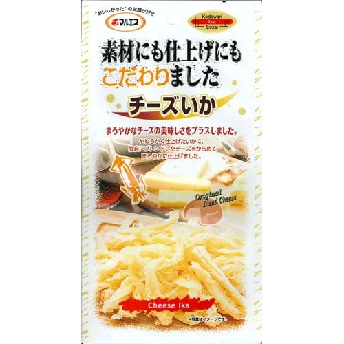 Cheese Ika ปลาหมึกอบชีส ปลาหมึกเนื้อนุ่มมากๆ หอมชีสสุดๆ อร่อยฟินๆ ห่อเล็ก บรรจุ 24 กรัม