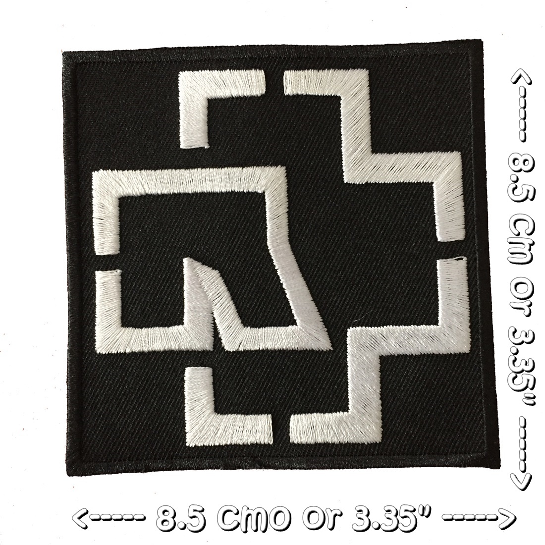 Rammstein วงดนตรี ร็อค เฮฟวี่เมทัล พังค์ ตัวรีดแบบปัก อาร์มปัก ตัวรีดติดเสื้อ ตัวรีด ติดกระเป๋า ติดหมวก ติดแจ๊คเก็ต Rock Iron on Embroidered Patch