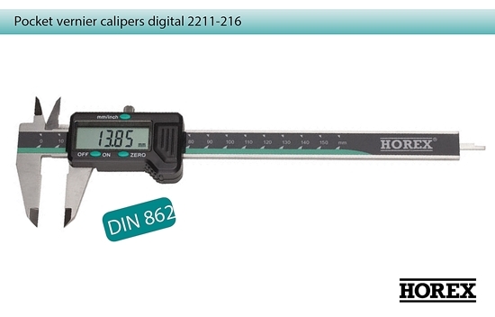 HOREX,Pocket vernier calipers digital,2211-216