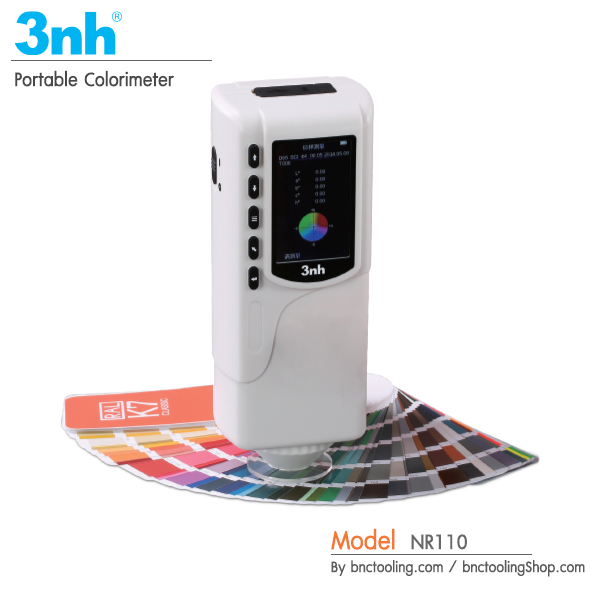 3nh,Portable Colorimeter,NR110,เครื่องวัดเฉดสี ,NR110 Precision Colorimeter,