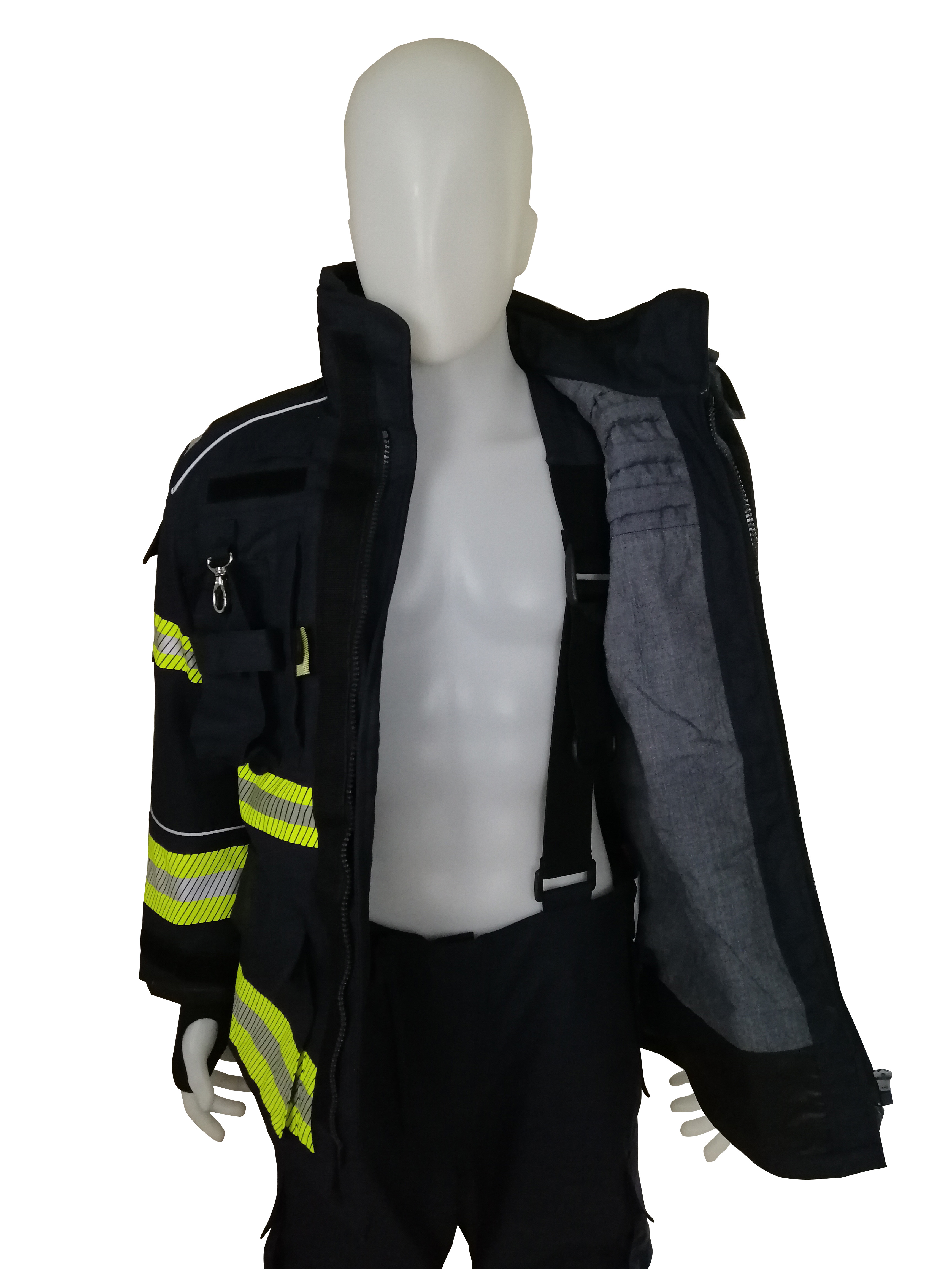 ชุดดับเพลิงในอาคาร ผ้า Nomex