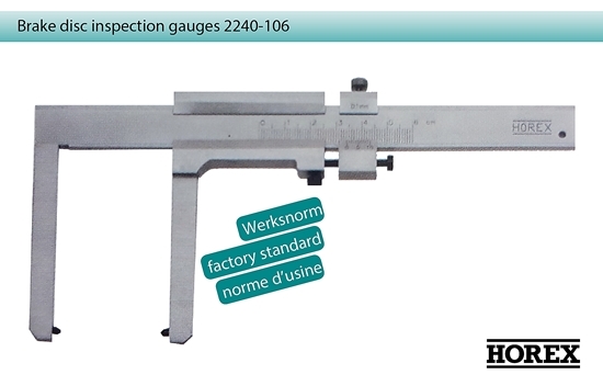 HOREX,Brake disc inspection gaugesl,2240-106
