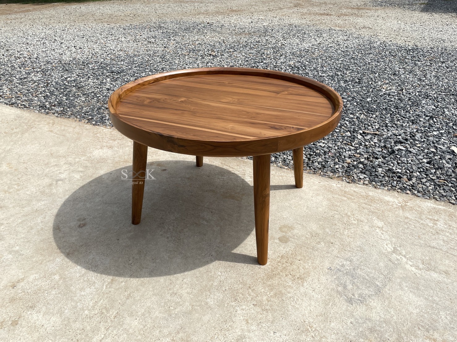 โต๊ะกลางใบบัวมินิมอล