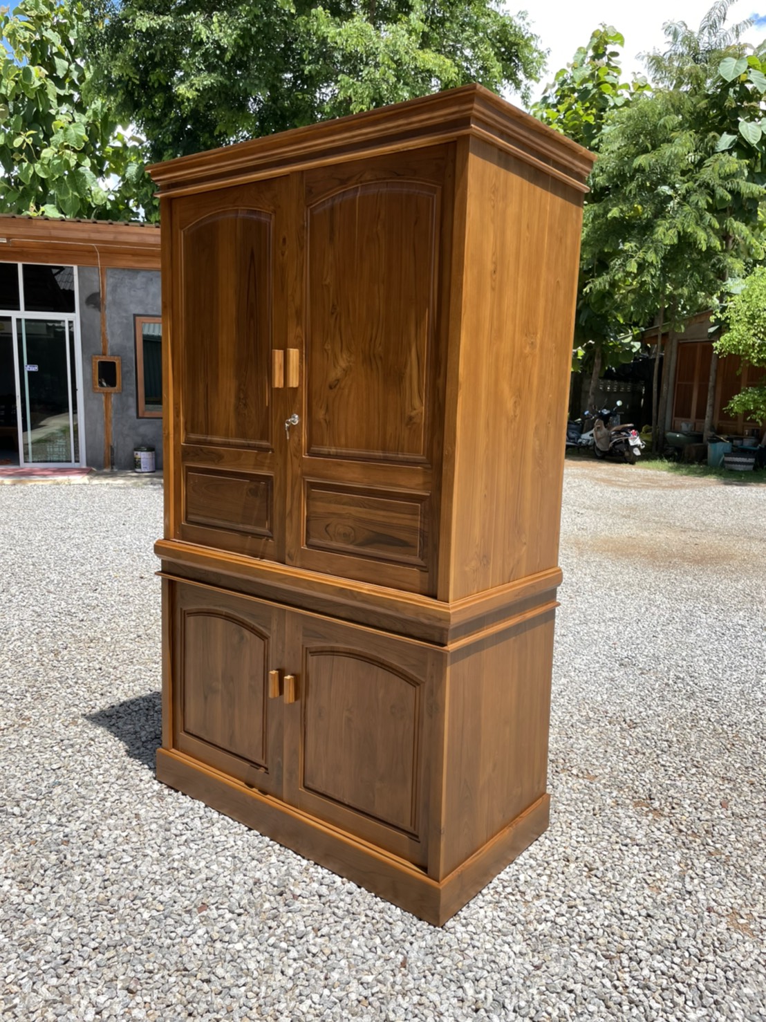 ตู้เสื้อผ้าบานเปิด แยกท่อน 1.2 ม. สูง 2 ม.