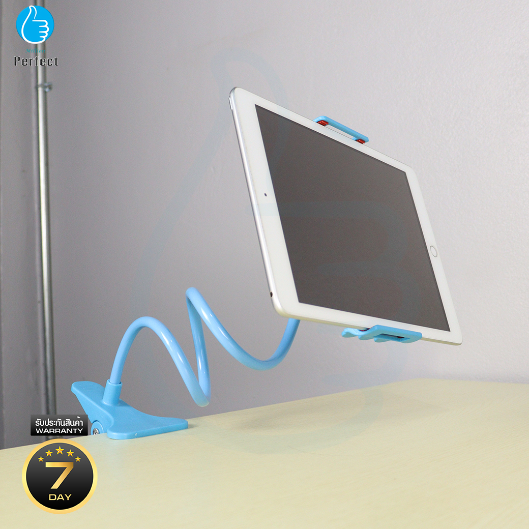ขายึด ipad บนหัวเตียงนอนดูหนัง!! ของดีคนขี้เกียจ ที่ยึด ipad ขาตั้งคลิปสำหรับมือถือ สะดวก สบาย ไม่ต้องถือให้เมื่อยมือ รุ่น MBH - 8
