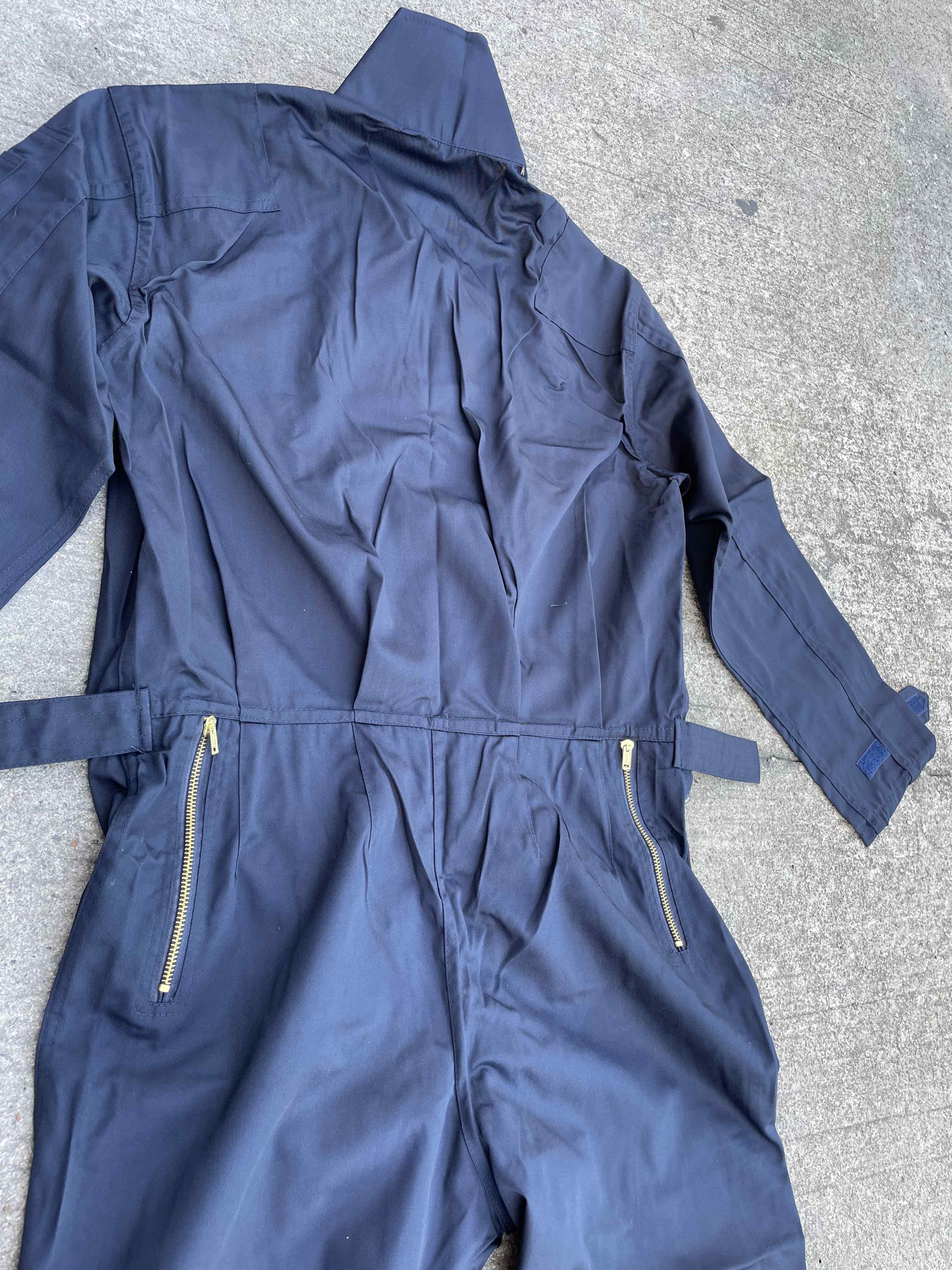 ชุดหมี ซิป ช่าง กู้ภัย เซฟตี้ ชุดบิน แขนยาว ( ผ้าคอมทวิว เนื้อนุ่ม เกรด A )