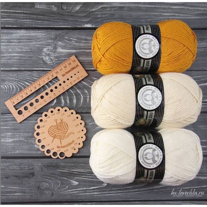 ไหมพรม Merino Gold ขนาด100 กรัม