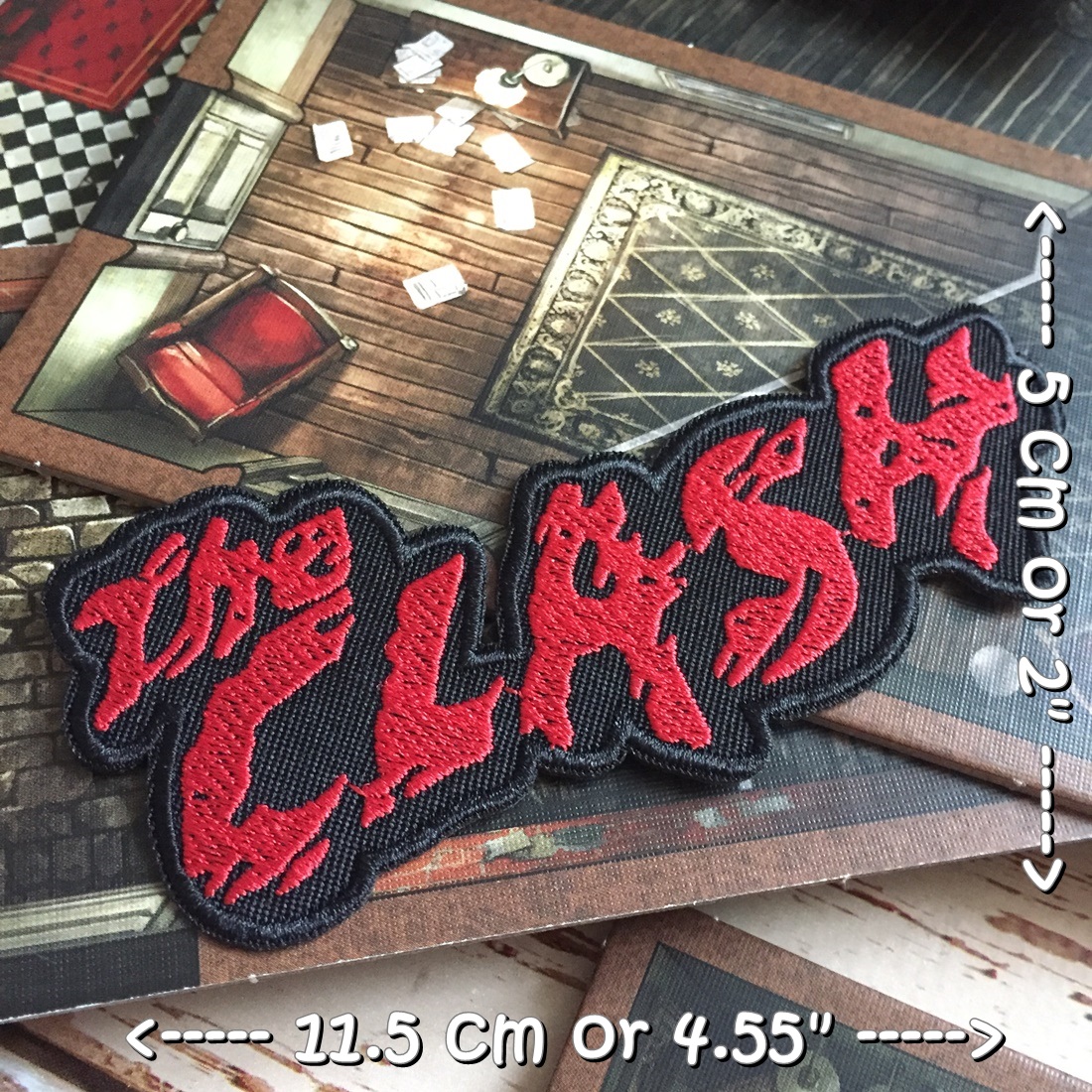 The Clash วงดนตรี ร็อค เฮฟวี่เมทัล พังค์ ตัวรีดแบบปัก อาร์มปัก ตัวรีดติดเสื้อ ตัวรีด ติดกระเป๋า ติดหมวก ติดแจ๊คเก็ต Rock Iron on Embroidered Patch
