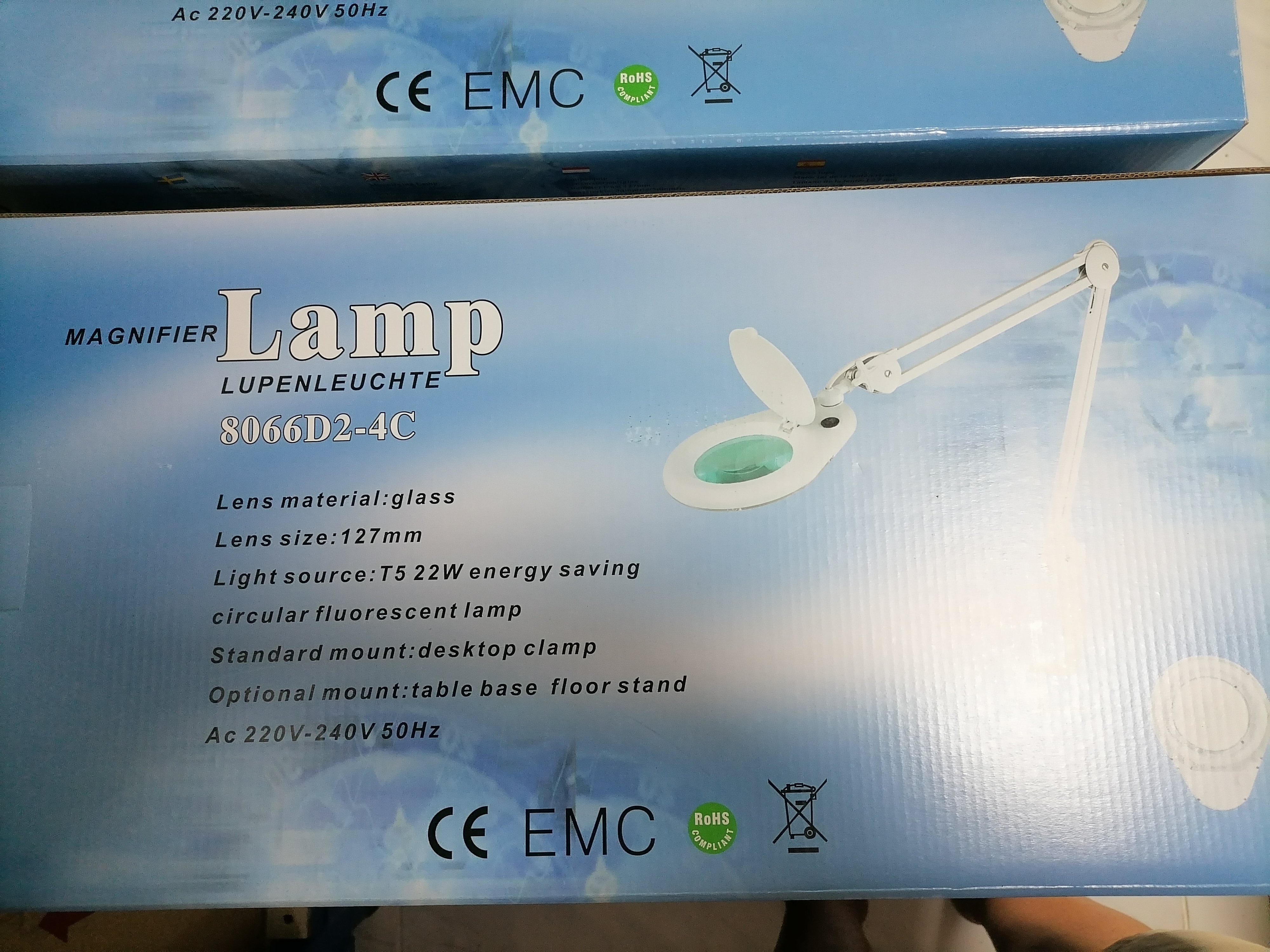 Magnify Lamp Lupenleuchte 8066D2 -4C66