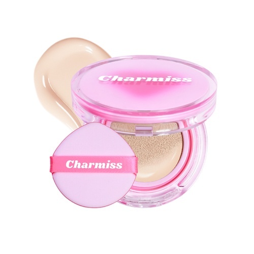 Charmiss Glow Airy Cushion SPF50+ PA++++ #01 IVORY คุชชั่น Charmiss คุชชั่นผิวโกลว์ใสเป็นธรรมชาติ ไม่มีมันเยิ้ม ไม่มีน้ำหอมและแอลกอฮอล์ สี 01 IVORY เหมาะกับคนผิวขาวอมชมพู