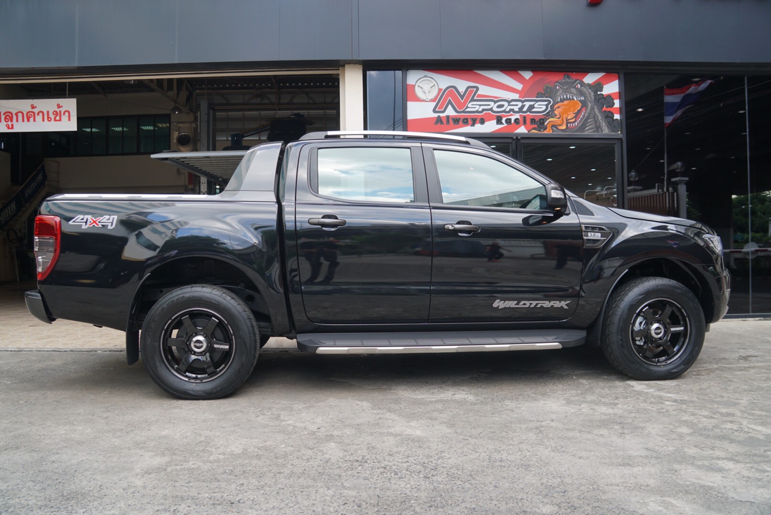 รีวิว Ford Ranger + Rayswheel TE37sb 18x8+38 6-139.7