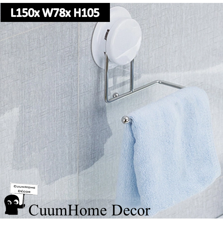 VR-33 ที่แขวนกระดาษทิชชู่ หรือผ้าเช็ดมือ แบบไม่ต้องเจาะผนัง