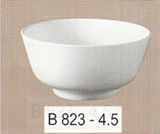ชามแบ่งเมลามีน 4.5 นิ้ว Flowerware สีขาว (ใบละ) (B823-4.5)