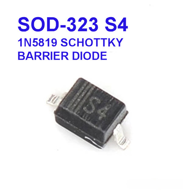 S4 SOD-323 1N5819 SCHOTTKY BARRIER DIODE