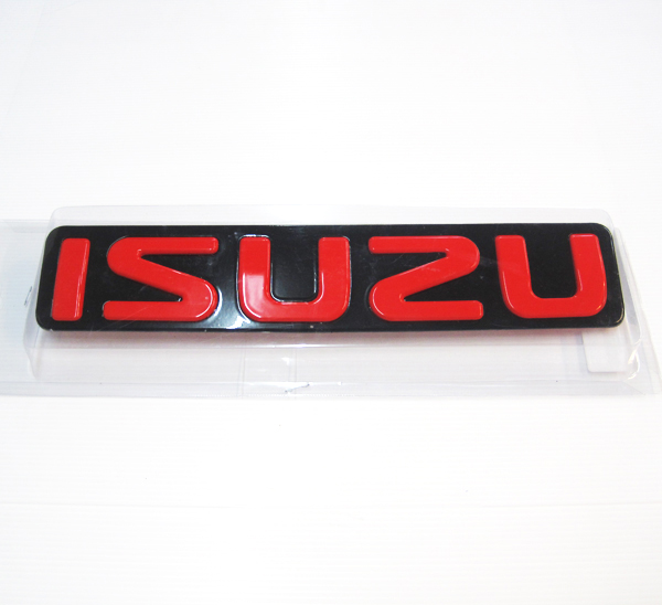 โลโก้กระจัง ISUZU D-max All New (สีแดง)