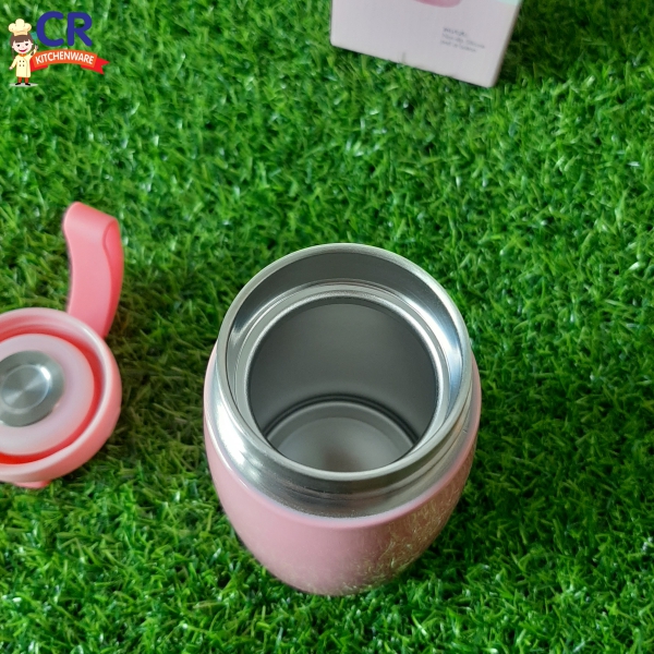 Zebra กระบอกน้ำสูญญากาศ Pooklook 0.4 ลิตร ตราหัวม้าลาย