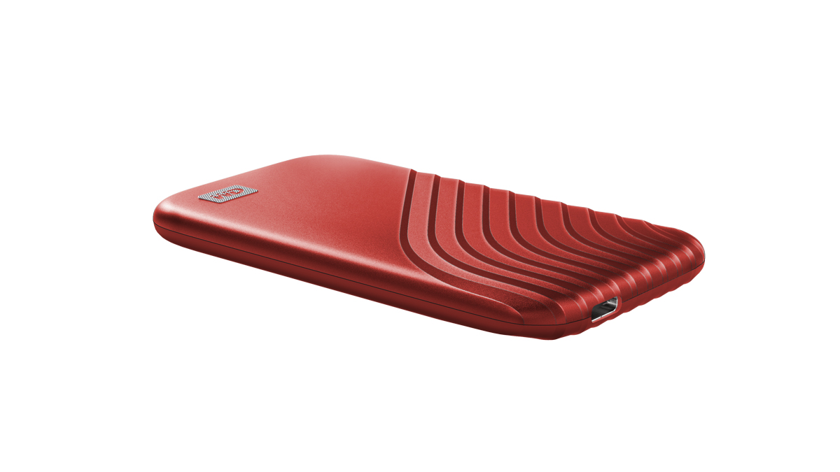 WD My Passport SSD Type-C 500GB 1TB 2TB (Red) External Harddisk ฮาร์ดดิสพกพา , USB 3.1 and USB Type C Western Digital